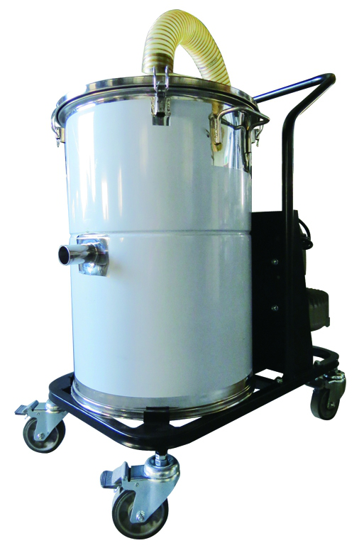 The YC-22 is a compact industrial vacuum cleaner offering strong suction and high-efficiency filtration.